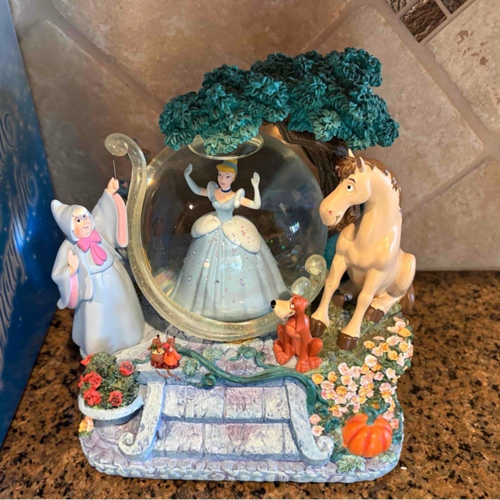 SOLD Cinderella Magical Gown Snow Globe